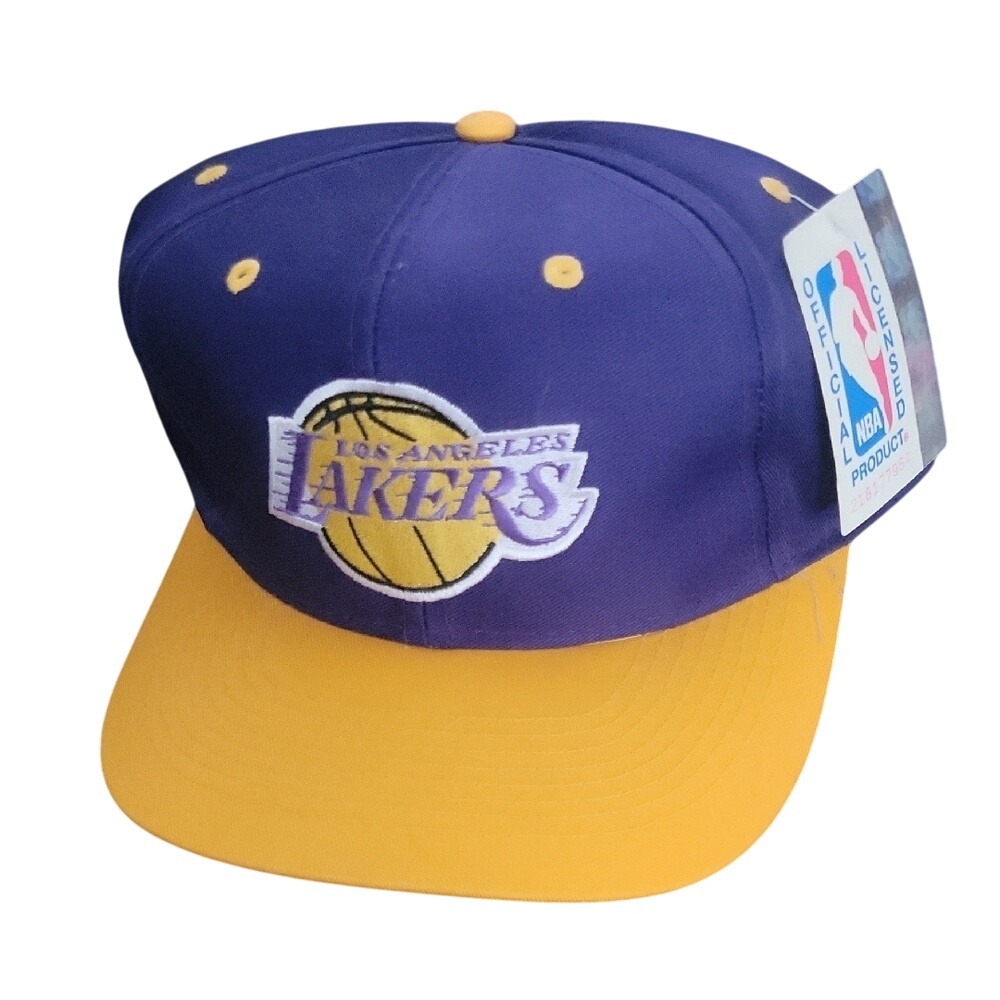 NBA Los Angeles Lakers Hat Gateway Snapback Purple‎ Yellow